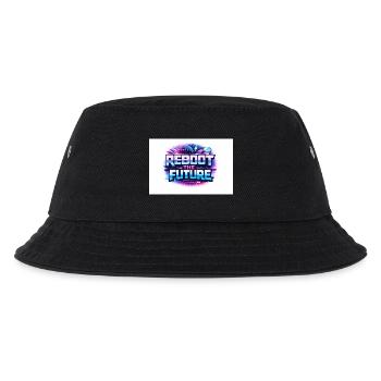 Reboot the Future Neon - Kinder Bucket Hat - Schwarz - Vorne