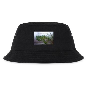fabiolous world Regenzeit - Kinder Bucket Hat - Schwarz - Vorne