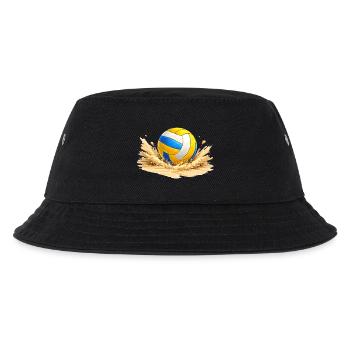 Volley-ball dans le sable sur la plage - Bob Enfant - noir - Devant