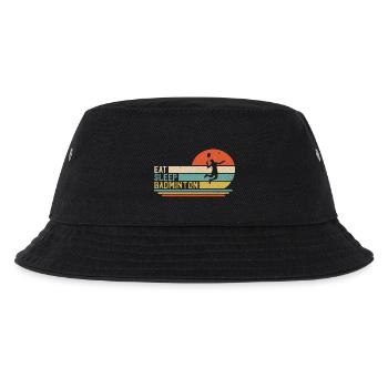 Badminton - Kids’ Bucket Hat - black - Front