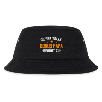This Great Dad Belongs to Gift for Father's Day - Kids’ Bucket Hat - black - Front