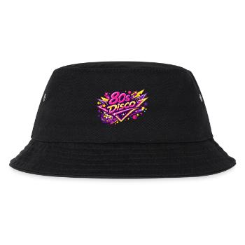 80s Disco Neon Fusion - Kids’ Bucket Hat - black - Front
