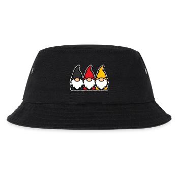 Trio des nains de jardin allemands Noir Rouge Or - Bob Enfant - noir - Devant