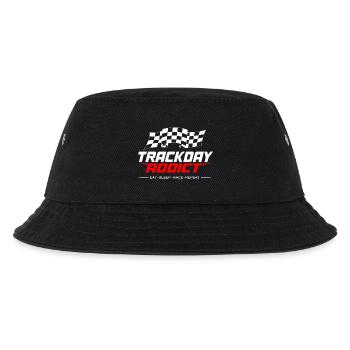 Trackday_ADDICT - Kinder Bucket Hat - Schwarz - Vorne
