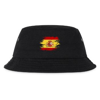 Spain flag used - Kids’ Bucket Hat - black - Front