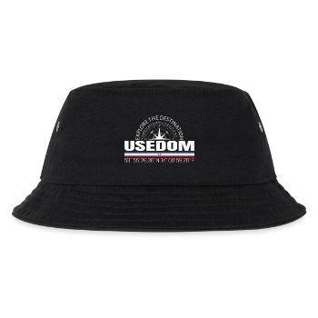 Usedom - Kinder Bucket Hat - Schwarz - Vorne