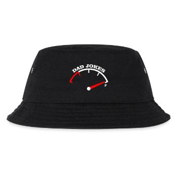 Conception du Tee Meter Dad Jokes - Bob Enfant - noir - Devant