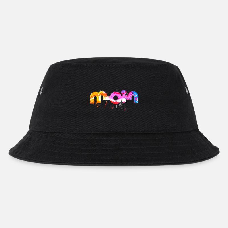 Moin - Kinder Bucket Hat - Schwarz