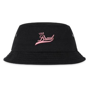 Team Bridal College Style! Bachelor Party Bridal Crew Design - Kids’ Bucket Hat - black - Front