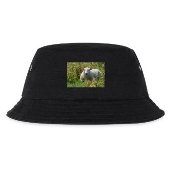 Sheep Lying in the Grass - Poster - Kids’ Bucket Hat - black - Front