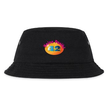 Keine Panik! 42 - Kinder Bucket Hat - Schwarz - Vorne