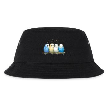 Budgie group - Kids’ Bucket Hat - black - Front