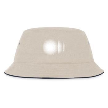 Éclat solaire en demi-ton - Bob Enfant - blanc cassé/bleu marine - Devant