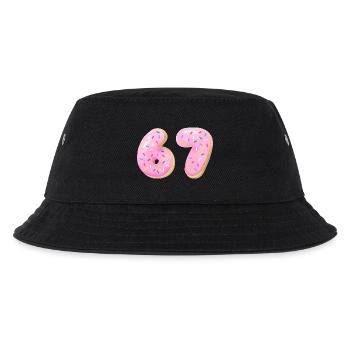 67 Six Seven Number 67 Donut à la crème meme - Bob Enfant - noir - Devant