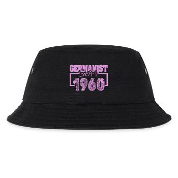 1960 - Kinder Bucket Hat - Schwarz - Vorne