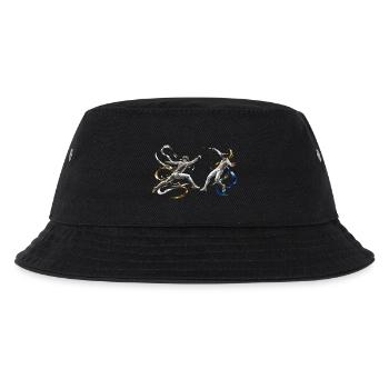 Duellfecht-Energie-Bänder - Kinder Bucket Hat - Schwarz - Vorne
