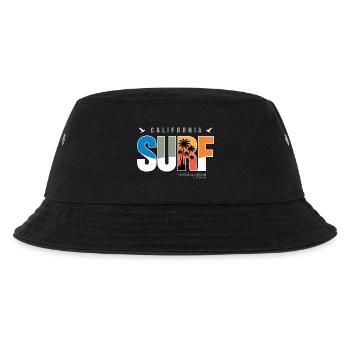 Surf California Palm Sunset - Kids’ Bucket Hat - black - Front