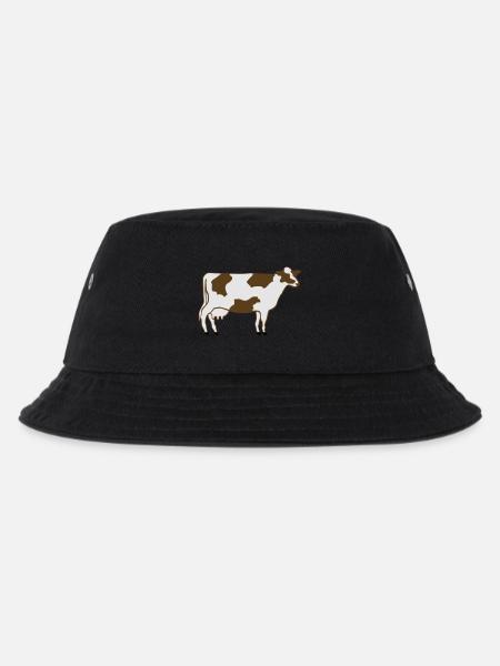 Dairy Cow - Kids’ Bucket Hat - black