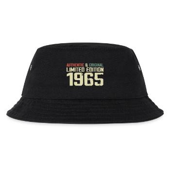 1965 Geburtstagsgeschenk 1965 Jahrgang 1965 Retro - Kinder Bucket Hat - Schwarz - Vorne