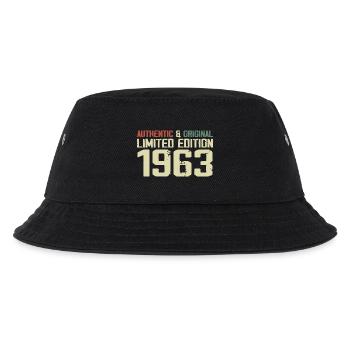 1963 Birthday Gift 1963 Vintage 1963 Retro - Kids’ Bucket Hat - black - Front