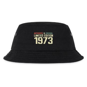 1973 Geburtstagsgeschenk 1973 Jahrgang 1973 Retro - Kinder Bucket Hat - Schwarz - Vorne