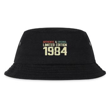 1984 Geburtstagsgeschenk 1984 Jahrgang 1984 Retro - Kinder Bucket Hat - Schwarz - Vorne