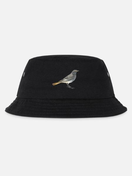 Hausrotschwanz - Kinder Bucket Hat - Schwarz