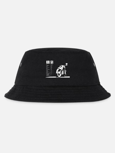 Simson Schwalbe Kr-51 - Kinder Bucket Hat - Schwarz