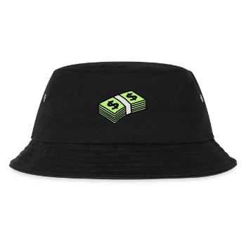 Money dollars 3 colors - Kids’ Bucket Hat - black - Front