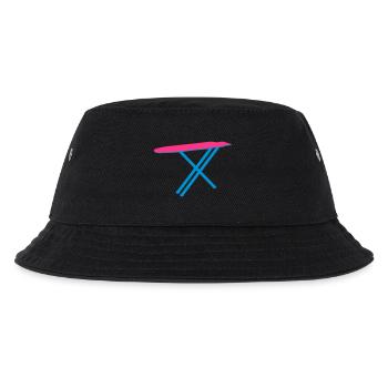 ironing board - Kids’ Bucket Hat - black - Front