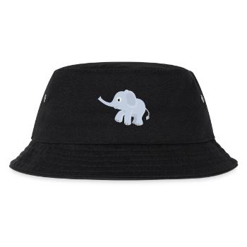 elef84 - Kinder Bucket Hat - Schwarz - Vorne