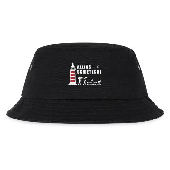 Allens Schietegol | Plattdeutsch | Norddeutsch - Kinder Bucket Hat - Schwarz - Vorne