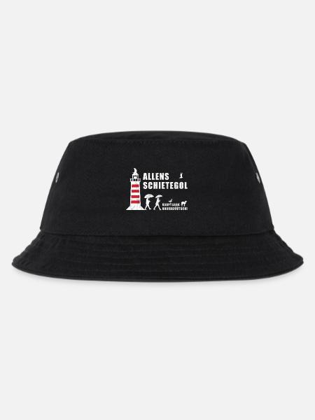 Allens Schietegol | Plattdeutsch Norddeutsch Moin - Kinder Bucket Hat - Schwarz