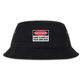 2541614 15144461 danger - Kids’ Bucket Hat - black - Front