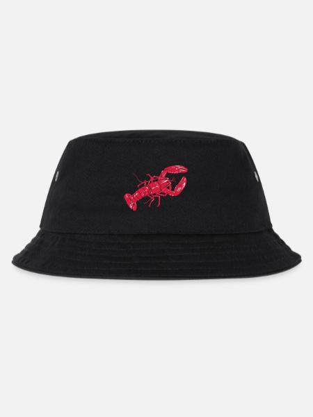LobsterColoredTee - Kids’ Bucket Hat - black