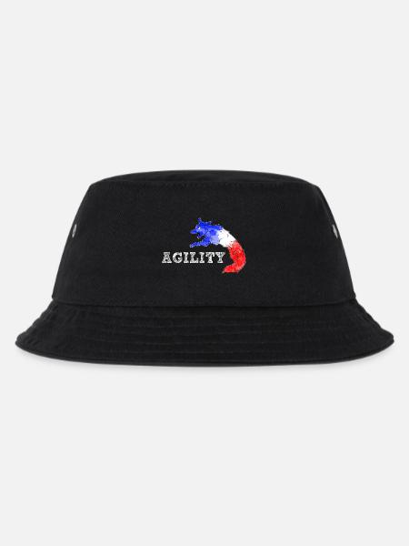 Beweglichkeit Grenze Frankreich - Kinder Bucket Hat - Schwarz