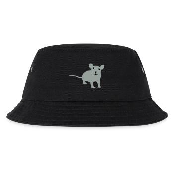 Ratte - Kinder Bucket Hat - Schwarz - Vorne