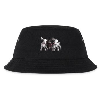 freche schafe - Kinder Bucket Hat - Schwarz - Vorne