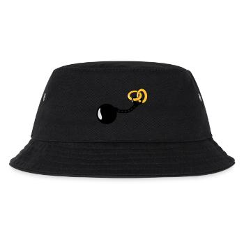 Wedding Rings - Kinder Bucket Hat - Schwarz - Vorne