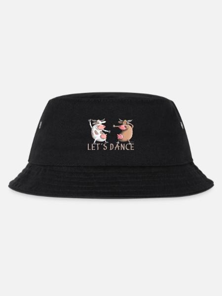Let's Dance - Lass uns tanzen - Kinder Bucket Hat - Schwarz