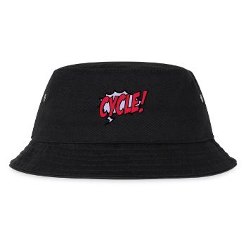 Radsport - Kinder Bucket Hat - Schwarz - Vorne