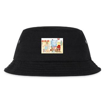 Holiday - Kinder Bucket Hat - Schwarz - Vorne