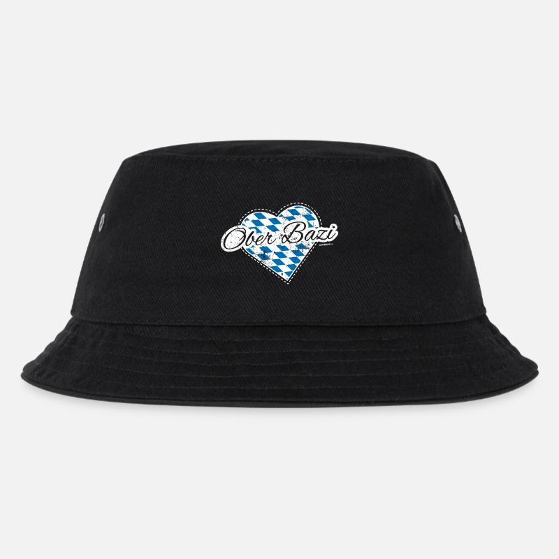 Ober Bazi - Kinder Bucket Hat - Schwarz