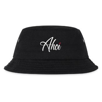 Ahoi - Kinder Bucket Hat - Schwarz - Vorne