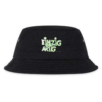 Einzigartig - Kinder Bucket Hat - Schwarz - Vorne