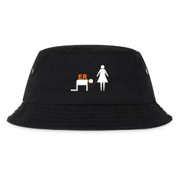 Hen night - Kids’ Bucket Hat - black - Front