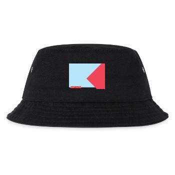 BLUE RED 2025 - Kinder Bucket Hat - Schwarz - Vorne