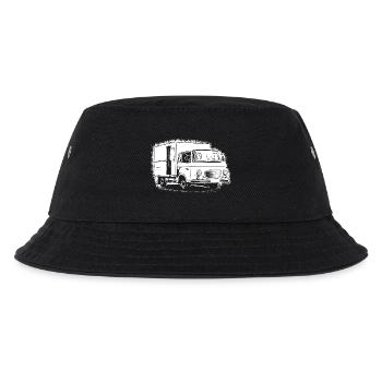 Barka's panel van GDR - Kids’ Bucket Hat - black - Front