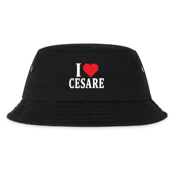 t-shirt J’adore Cesare t-shirt idée cadeau - Bob Enfant - noir - Devant