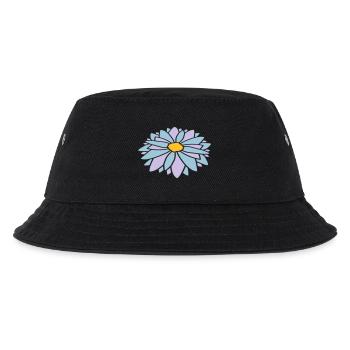 Colorful Pretty Flower Design - Kids’ Bucket Hat - black - Front